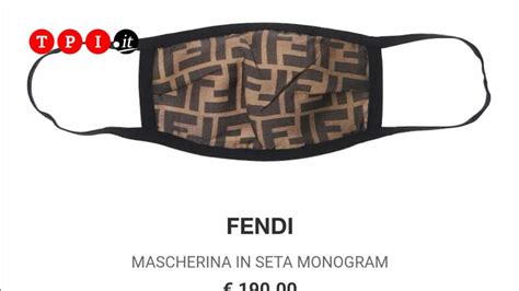 mascherina antibatterica fendi|fendi italy.